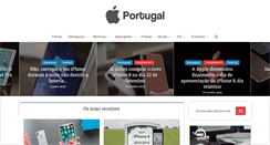 Desktop Screenshot of iphoneportugal.com